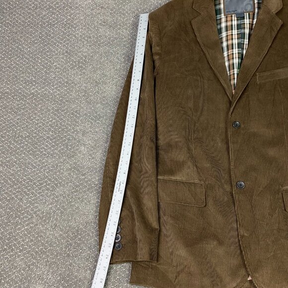 NWOT Old Navy Corduroy Blazer Sport Coat Men's Large Brown 42R - Picture 11 of 14